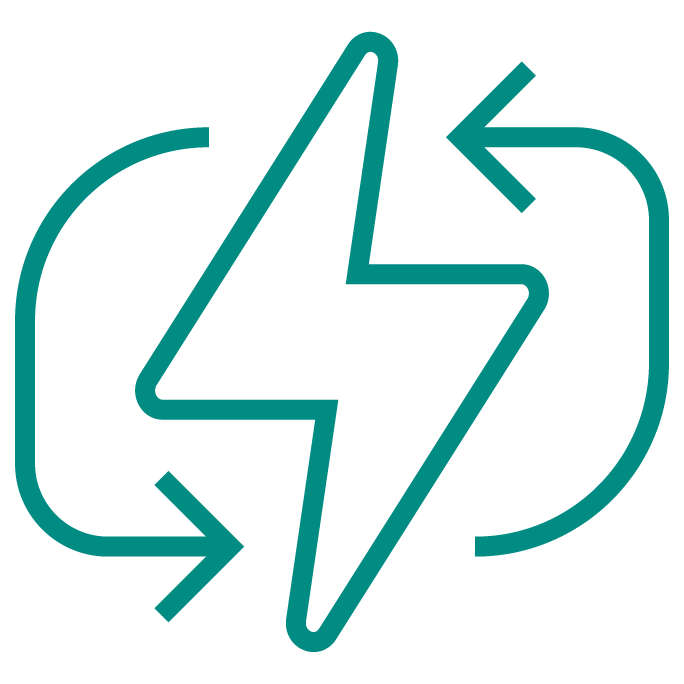 Renewable energy 51,344 MWh/year icon