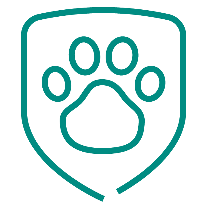 Protecting endangered species icon